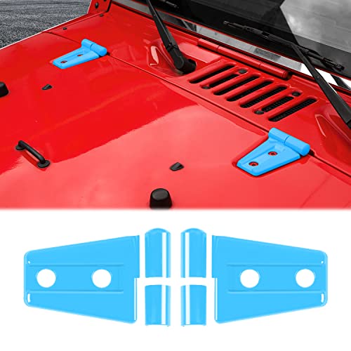 Kits de decoración para bisagra de Jeep Wrangler JK CheroCar, tu compañero de aventuras en azul