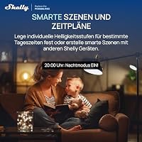 Shelly Dimmer Gen4 - WLAN Smart Dimmer, Matter-Zertifiziert, Dimmbare Lichter, Zigbee Lichtschalter, LED-Streifen, Zeitschaltuhr, Kein Neutralleiter, Kein Hub Еrforderlich, Alexa, Google & HomeKit (2) – Ansicht 7