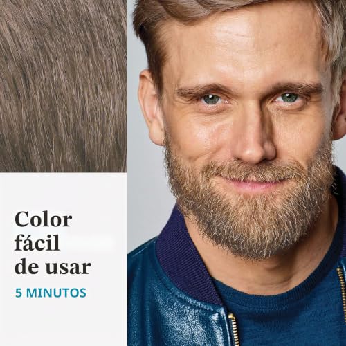 Coloración de barba y bigote para cabello gris Just For Men tinte con cepillo integrado 4