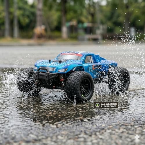 Image of High Performance RC Car for Boys and Adults Off Road Monster Truck Radio Controlled Fast Rechargeable RC Vehicle All Terrain Remote Control Racing Car