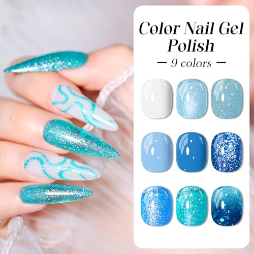 Kit de esmalte en gel MTSSII con lámpara UV LED, set 3 miniatura 2