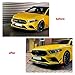 Compatible for Mercedes Benz A Class W177 2019-2022 A180 A200 A35 AMG Car Front Bumper Lip Side Splitter Diffuser Lip Body Kit Spoiler (Color : Carbon Fiber)