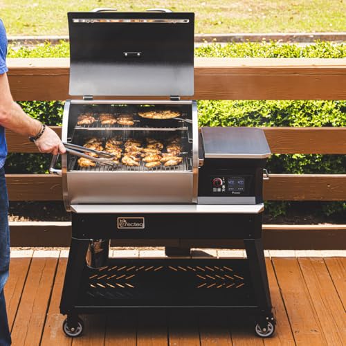 recteq Patio Legend 600 Pellet Smoker Grill with WiFi & App Connectivity