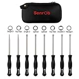 Senrob 8 Pcs Carburetor Adjustment Tool Kit, Tune-up Adjusting Tool for Common 2 Cycle Carburetor Engine (8 Screwdrivers with Case)