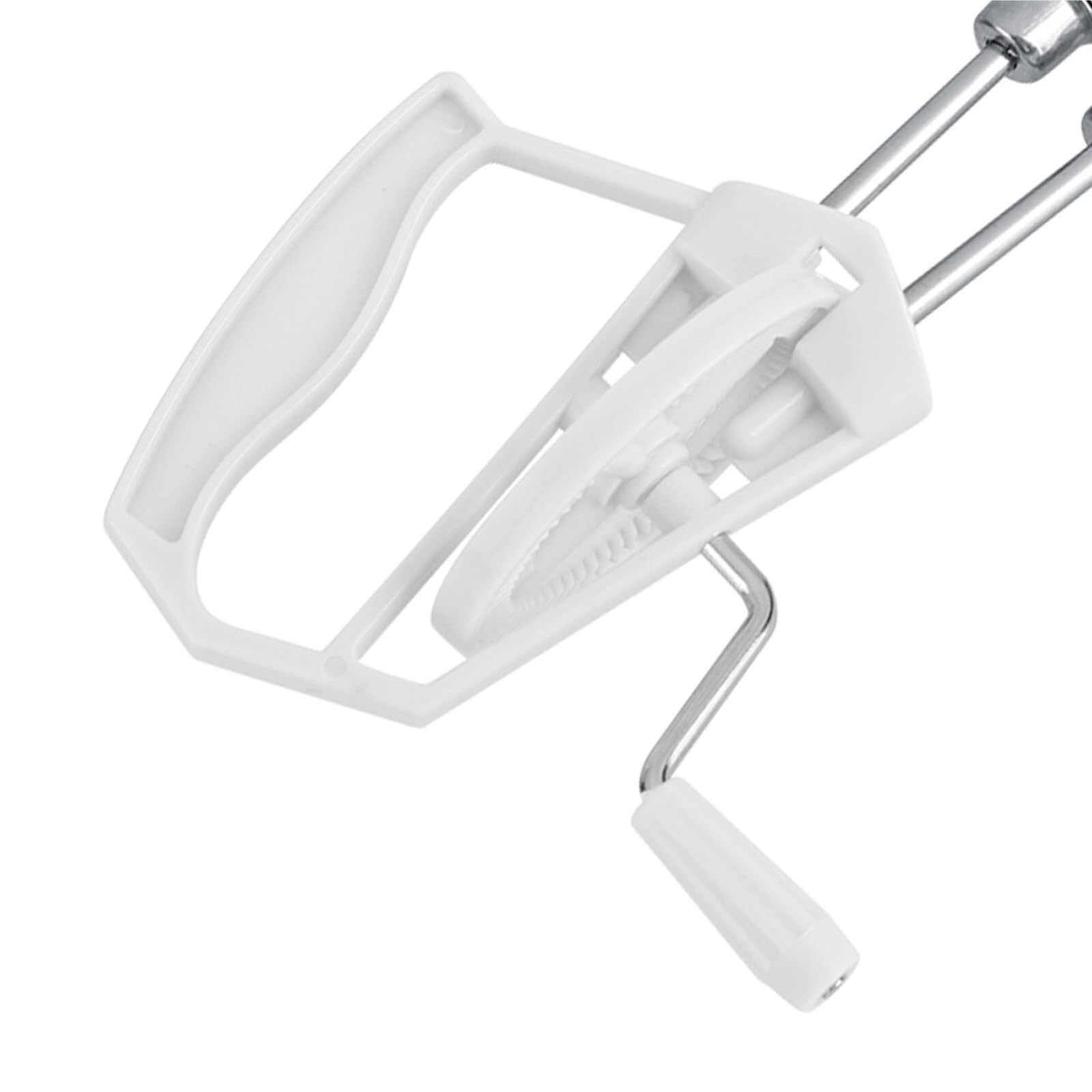 Batidor Huevos Batidor De Huevos Manual Giratorio Acero Inoxidable Mezclador Herramientas Cocina For Utensilios Utensilios Cocina(White)