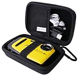 waiyu Hard EVA Carrying Case for Fujifilm FinePix XP140/XP130/XP120 Waterproof Digital Camera Case (Black)