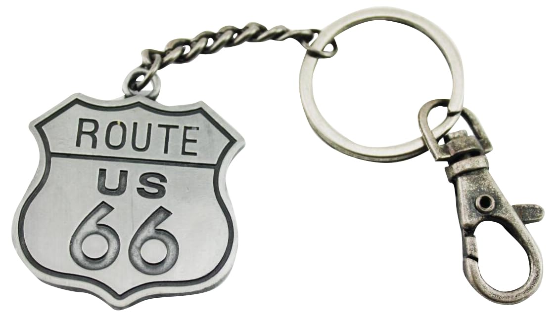 Amazon.co.jp: naissant ROUTE66 ルート66 デザイン キーホルダー