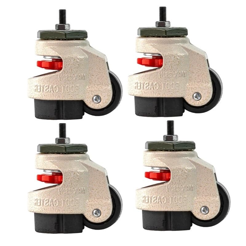 Roulettes de réglage de niveau 40S pour supprimer les vibrations des machines mobiles GD-40F