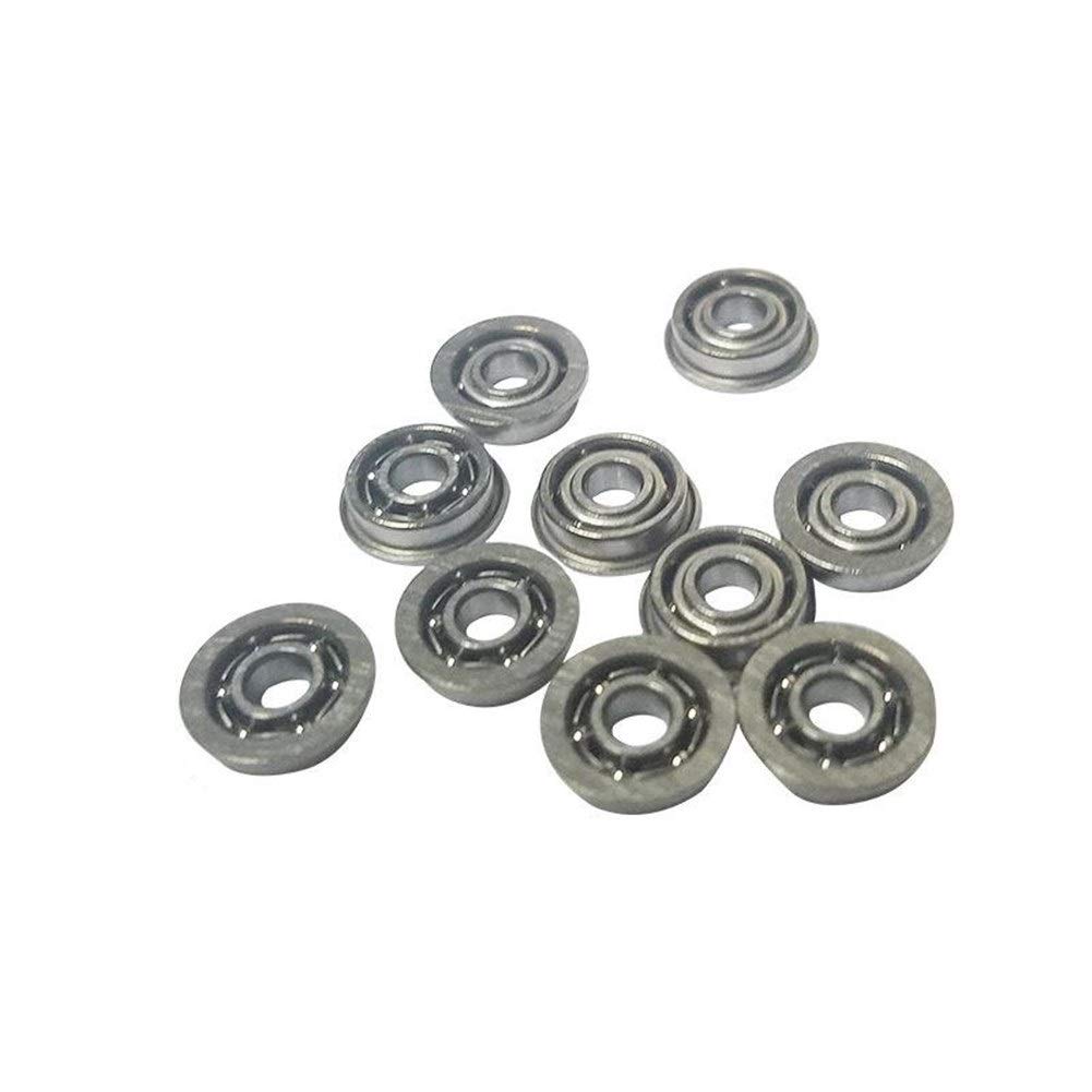 Roulements à Bride F681X miniatures ouverts ABEC-1 pour axe 1,5mm