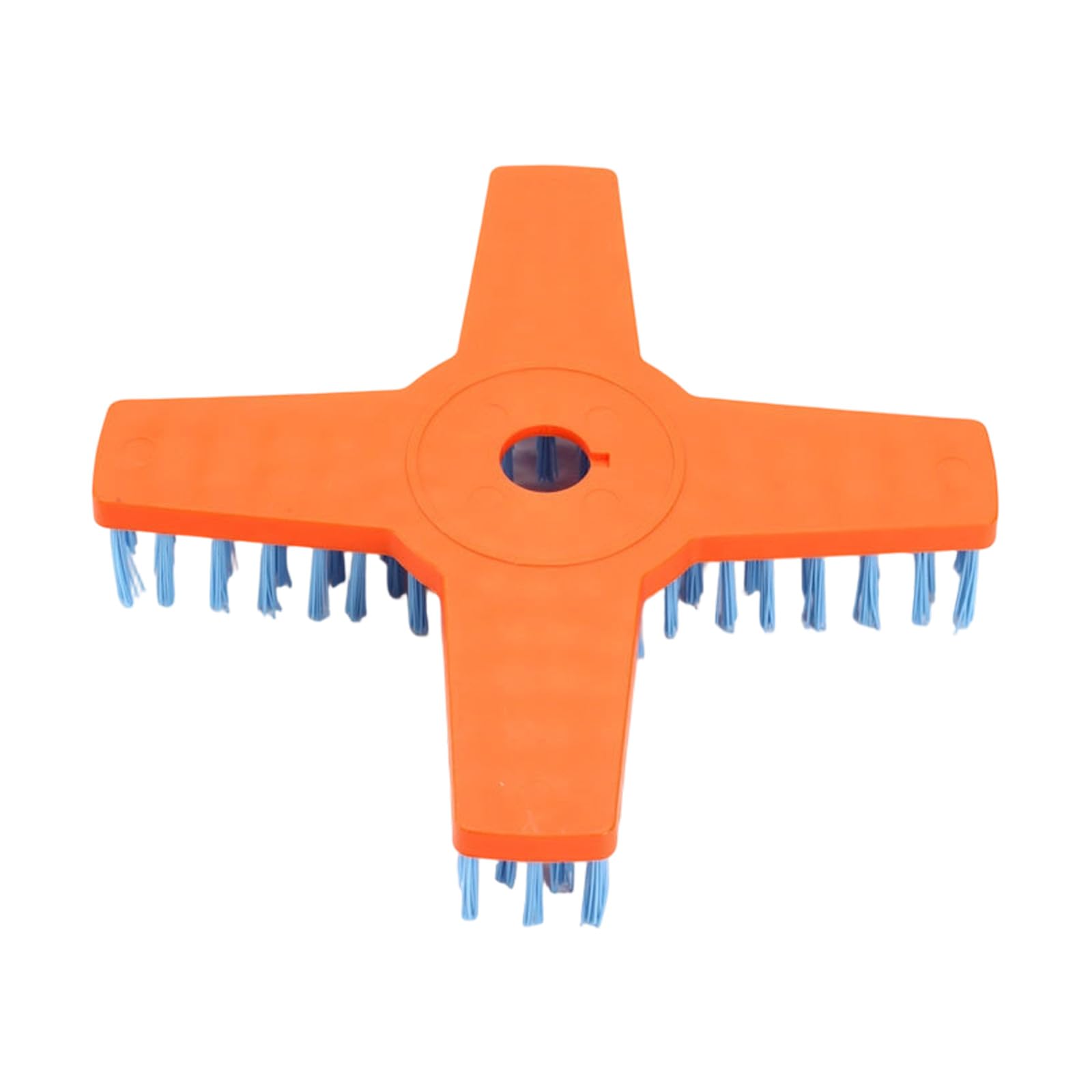 Multipurpose Outdoor Cleaning Tool Ergonomic Handle Lawns Cleaning Brush for Driveways Patios and Walkways Garden Scrubber Tool