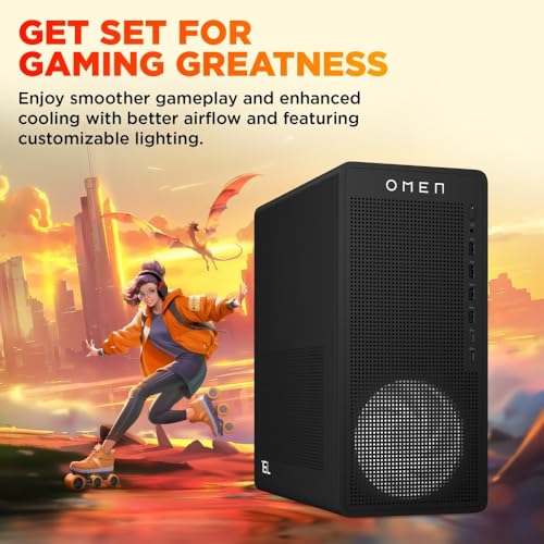 HP OMEN 16L Gaming Desktop | AMD Ryzen 5 | 16GB DDR5-SDRAM | 512GB SSD | NVIDIA GeForce RTX 3050 | Tower PC | Windows 11 Home | TG03-0003sa - Image 4