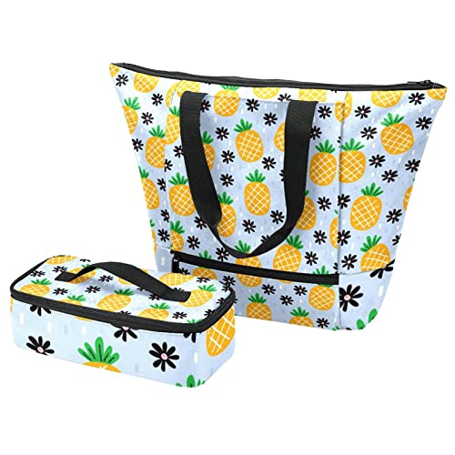 Sac fourre-tout idéal pique-nique et voyage avec sa boîte à déjeuner