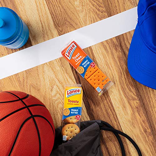 Lance Toasty And Toastchee Assorted Sandwich Crackers, 40 Count #TOP1