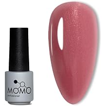 MOMO professional Kal c  Oje S018 Simli G l Kurusu 4 ml