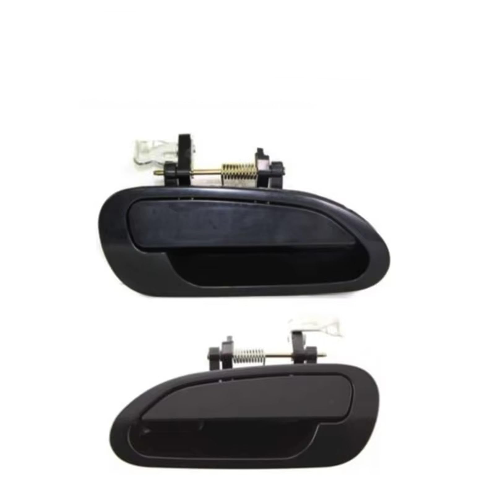 Zjyzyq One Color Car Sliding Outer Door Handle For 1998-2002 For Accord 2.0 .3 Exterior Outside Door Handles Set Black(2 Pcs Front)