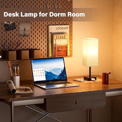 Fenmzee FZE-TL-SQUARE-15 Bedside Table Lamps For Bedroom Set Of 2 thumb #2