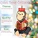 Tree Buddees Retro Wind up Toy Cymbals Monkey Funny Christmas Ornaments