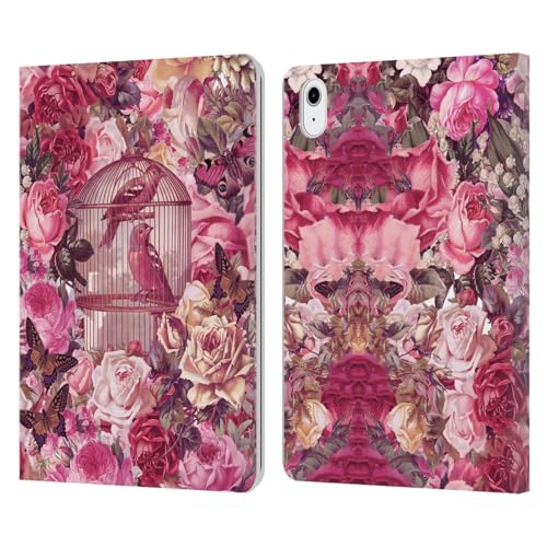 Housse cuir iPad Air 11 premium LebensArt vintage rose