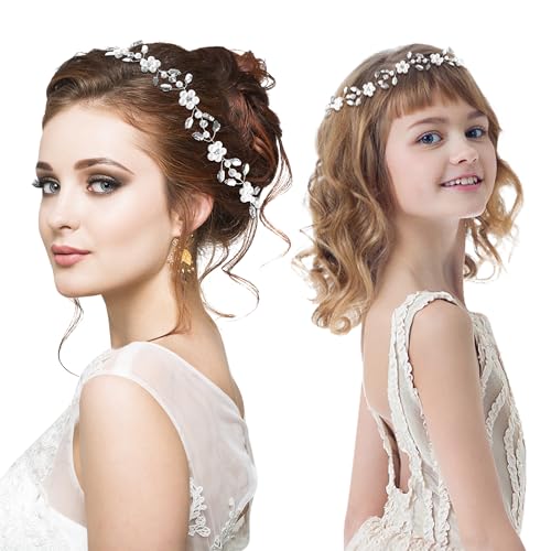 Flower Girl - Elegant Flower Girl Headpieces, Wedding Accessories and Bridal Headpieces - Flower Girl Tiaras and Headpieces for Everyday Wear2
