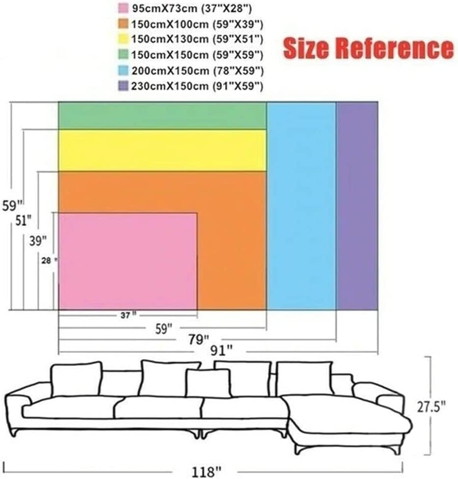 Miniatura 2 de Tapiz decorativo de pared con luz negra para dormitorio, diseño divertido de fantasía, decoración para colgar en la pared, reactiva a los rayos UV,