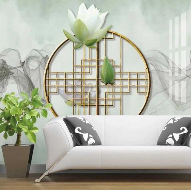Papier peint décoration grand format pour masquer défauts mur - 4
