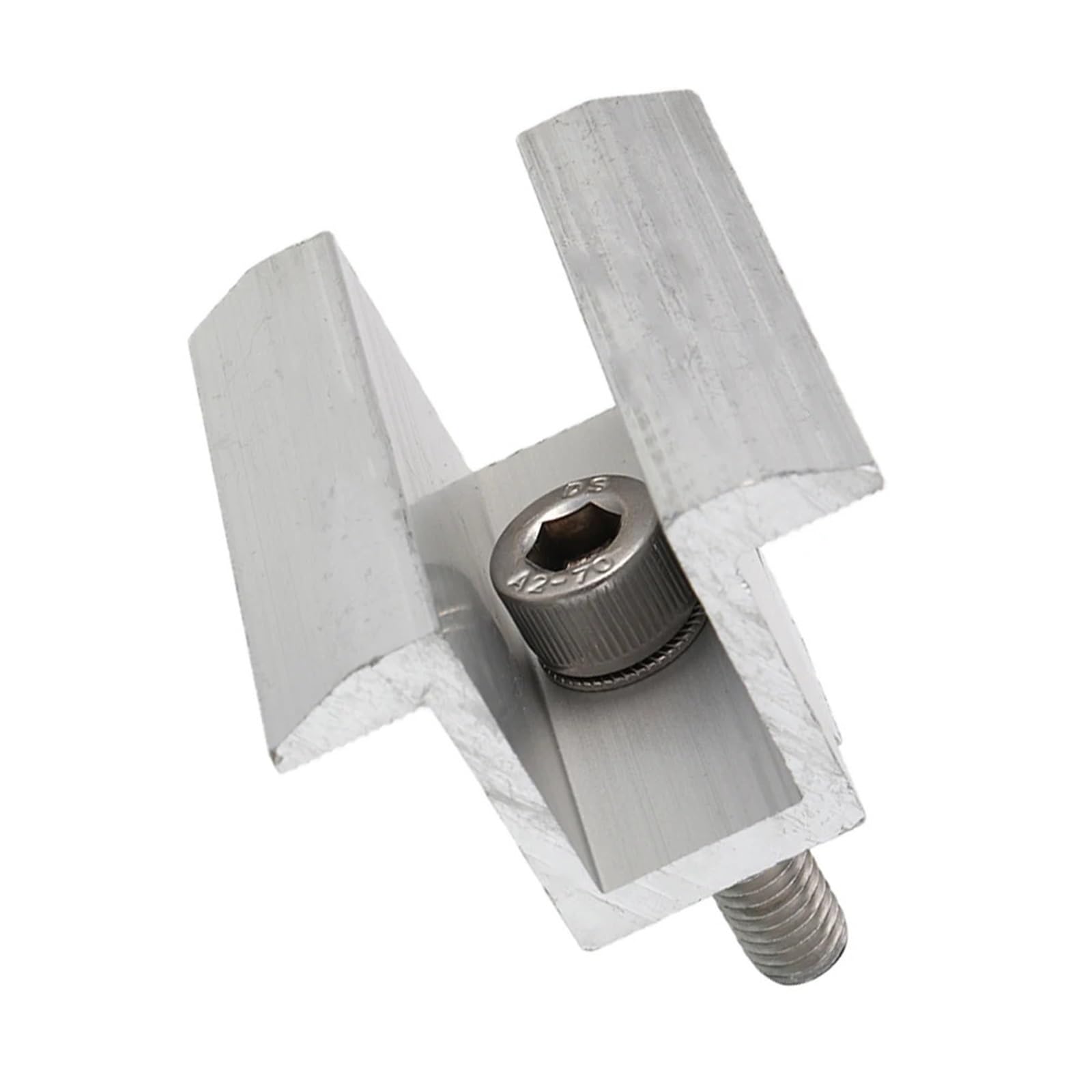 Solar Panel Mounting Brackets Solar Panel Mounting Bracket Photovoltaic Support System Accessories Medium Pressure Block(20pcs)