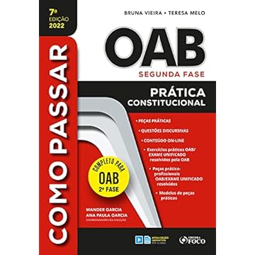 Capa do livro COMO PASSAR NA OAB 2ª FASE - PRÁTICA CONSTITUCIONAL - 7ª ED - 2022