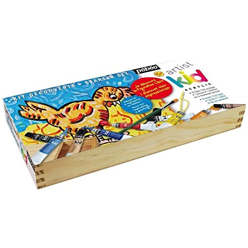Pébéo - Artist Kid acrilico - Cofanetto Legno