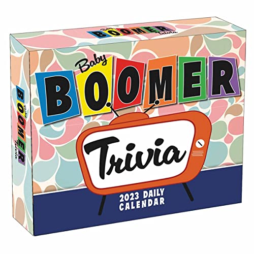 Baby Boomer Trivia 2023 Daily Calendar