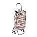 Chariots à provisions pour Personnes âgées, Chariot à provisions Chariot Pliant Chariot à remorque Chariot à Domicile Portable Marchandises âgées Petit Chariot escaliers d'escalade,D multifo