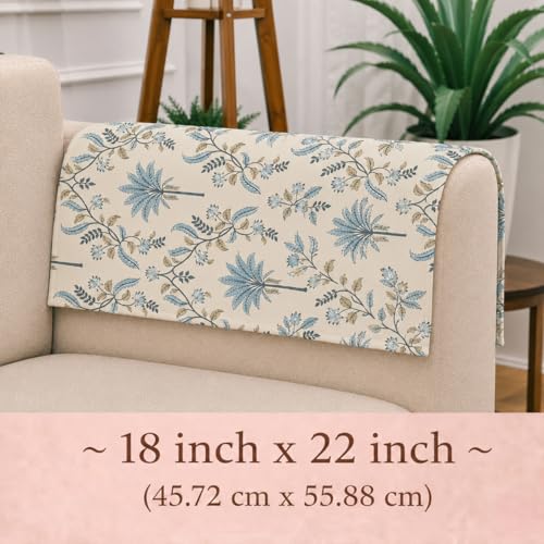 Image of STITCHNEST 'Eden Weaves Collection Series' Sofa Armrest Cover | Elegant Woven Fabric, Washable & Durable for Modern Living (18 x 22 Inches)