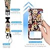 Anime Id Badge Holder with Lanyard,Retractable Badge Holders Reels,Colorful Breakaway Lanyards for ID Badges,Cute Fashion Key Chain Keychains,Badge Clips for School Office Women Teen Kid 4 - Image 2
