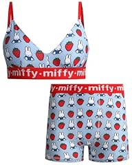 Blue Miffy & Strawberries Print
