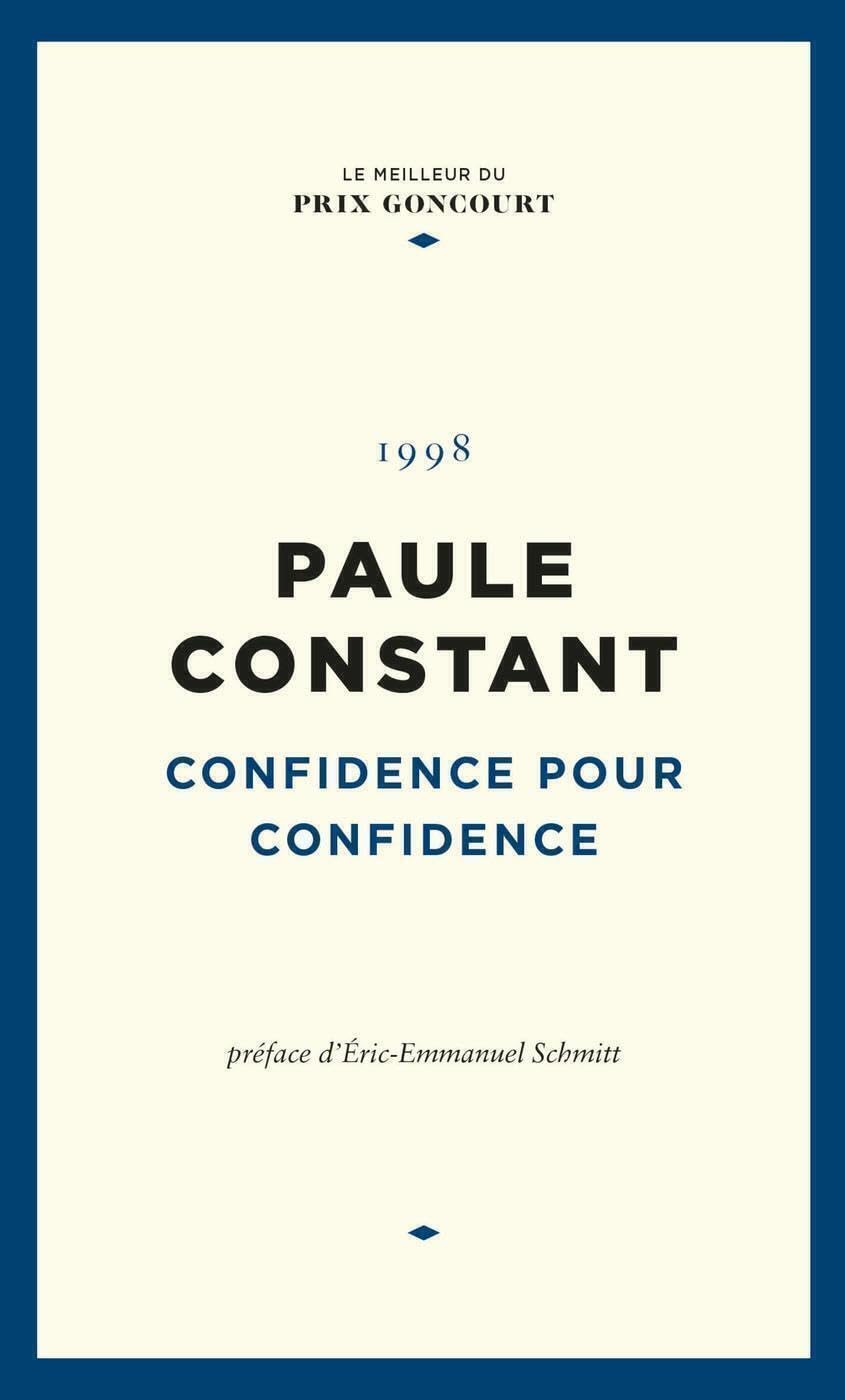 Confidence pour confidence