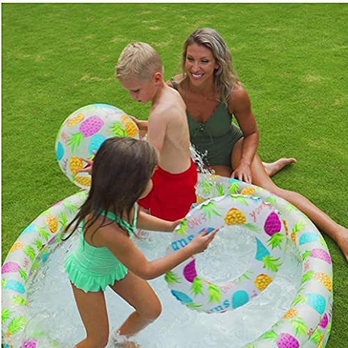 FINFFON Aufblasbarer Swimmingpool Tragbare Pool Baby Pool Inflatables Kit for Erwachsene Pool Party kangjia – Bild 8