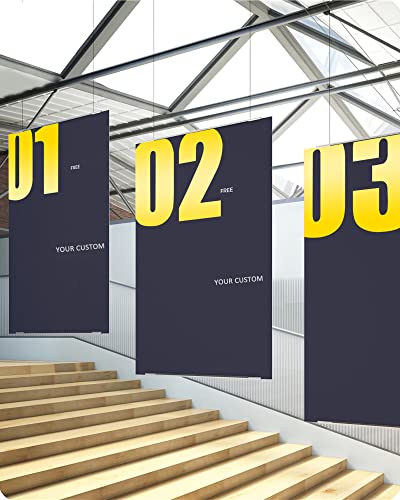 Custom Vinyl Banners and Signs Customize for Outdoor Indoor, Customize Your Own Banner with Photo Logo Text Decoration Backdrop for Business Party Birthday Graduation Wedding Event (2\'x4\')