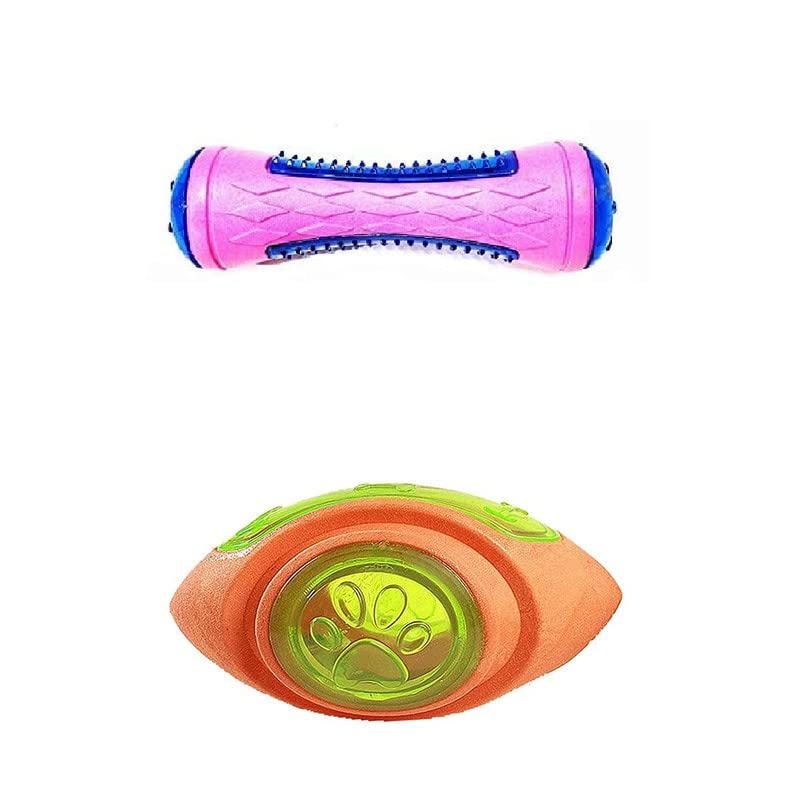 Dog Trust Rugby Ball for Dogs with led Light and Squeaky Sound, Premium Material, Bright Color, Durable for All Breed of Dogs 1 Pcs (B09VDP6KVZ) Amazon Price History, Amazon Price Tracker