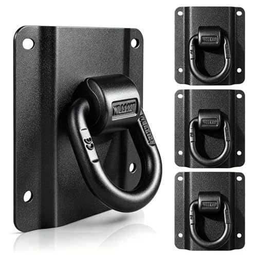 NeaLia F150 Bed Tie Downs Heavy Duty Tie Down Anchors Cleats Securing for Truck Boxlink System Accessories Kits for Ford F150 F250 F350 2015-2025 Replace # FL3Z-99000A64-B & FL3Z-9928408-AB 4pack