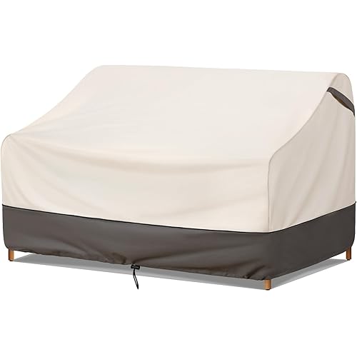 Bestalent Patio Furniture Covers Waterproof,Outdoor Sofa Loveseat Covers Fits up to 54W x 38D x 35H inches