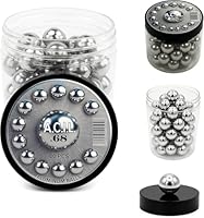 Aluminium-Balls .68 Kal. Solid Resuable Paintballs Powerballs for Target Practice, Training and Defense Pistolen in 68 Kaliber (40 Stück)