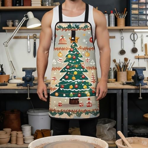 Delantal Herramientas Christmas Tree Mat con Bolsillos miniatura 4