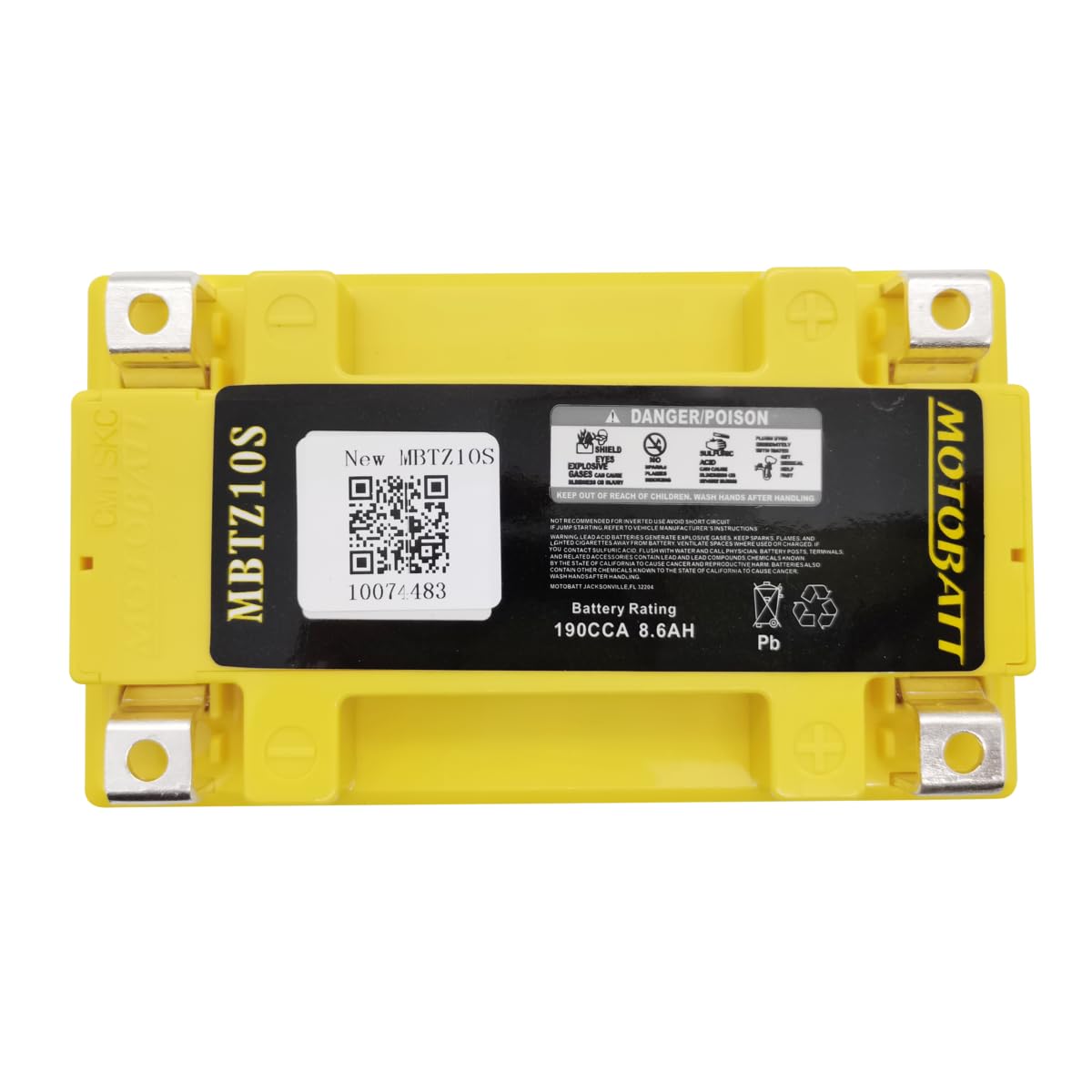 Batteria MOTOBATT MBTZ10S