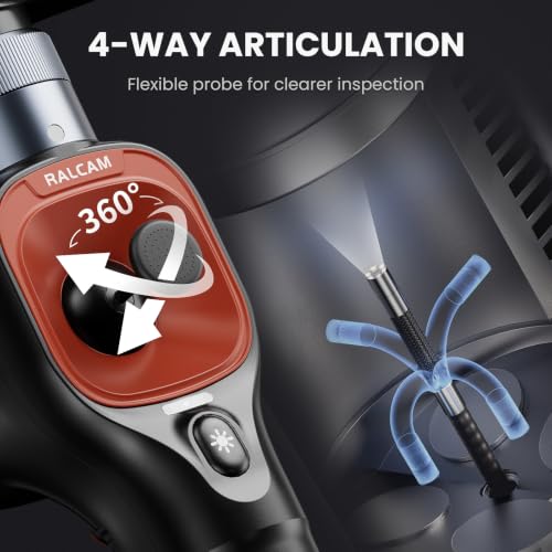 Image of Ralcam 360 Articulating Borescope, 6.2mm /0.24in Slim Probe