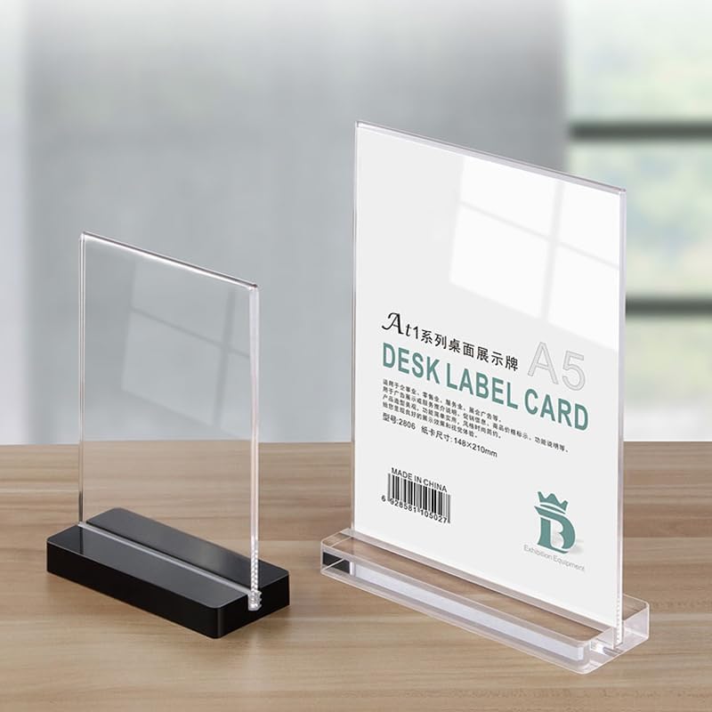 SVIAO サインホルダー フォトフレーム 透明アクリル メニュースタンド Amazon.co.jp: SVIAO サインホルダー フォトフレーム 透明