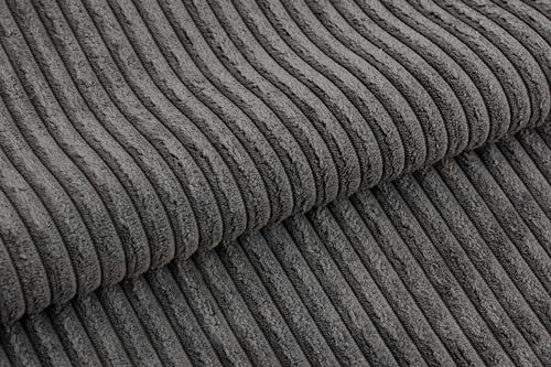 Sofa Aikido I 150x85 - mit schlaffunktion - Farben zur Auswahl - modernen Sofa - mit Bettkasten - Moderner Cordstoff - Stoff POSO (POSO 022)