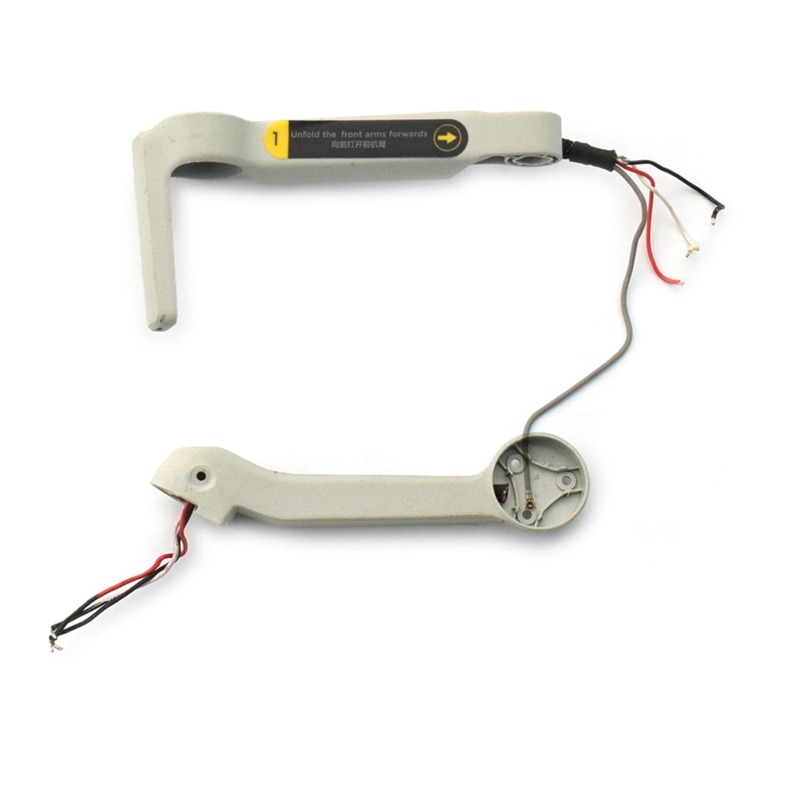 Coque de bras DJI compatible pour réparation de drone et remplacement Right 2 in 1 - 4