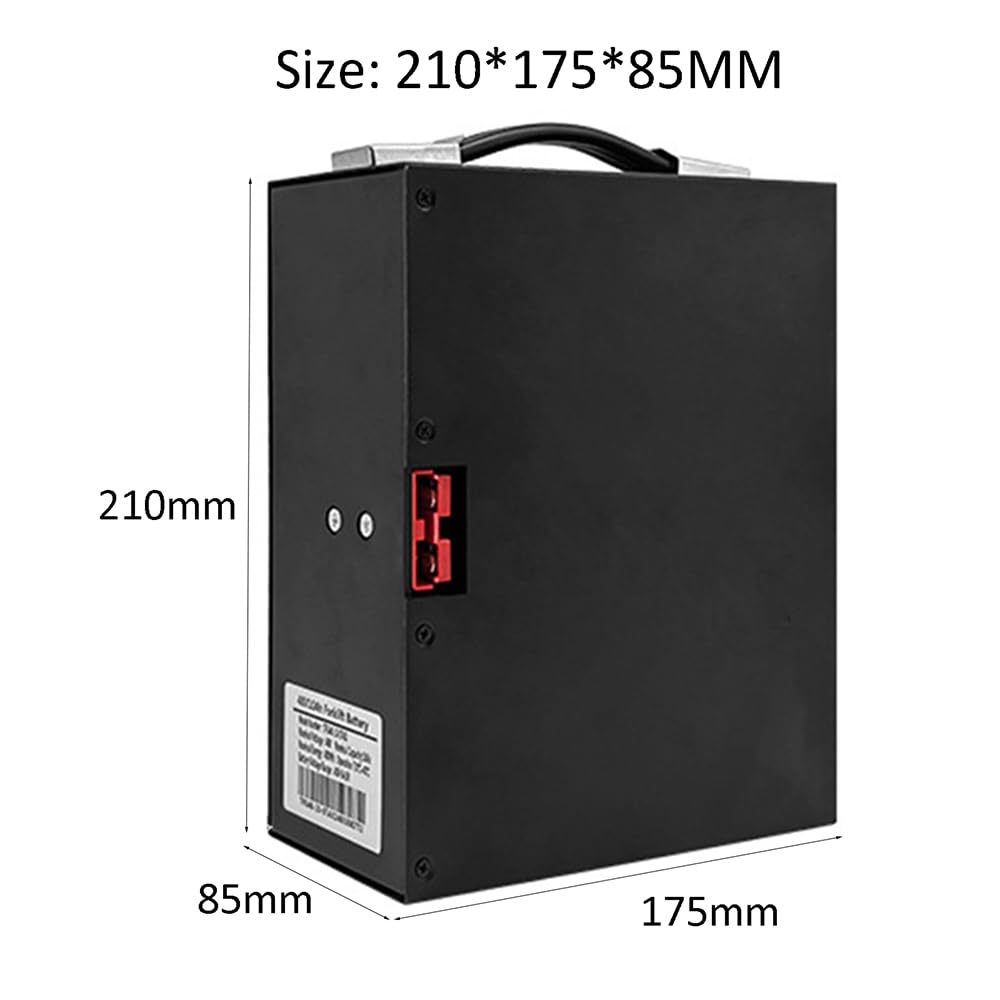 Batteria al Litio per Carrello elevatore Elettrico da 48 V 10 Ah 20 Ah 30 Ah, Batteria per transpallet per carico e Scarico, Motore per carrelli.