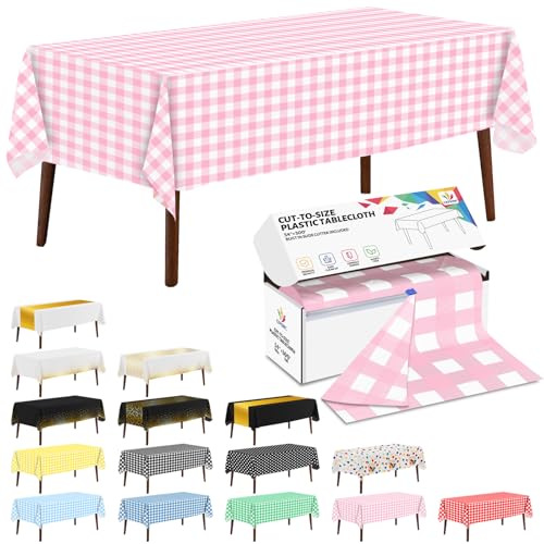 CXPSINC 54�C���` x 300�t�B�[�g �v���X�`�b�N�e�[�u���J�o�[ ���[�� �g���̂ăe�[�u���N���X �X���C�h�J�b�^�[�t�� ���ׂẴ^�C�v/�`��̃e�[�u���p | �p�[�e�B�[ ���� �a���� ������ (�s���N�`�F�b�N 300�t�B�[�g)