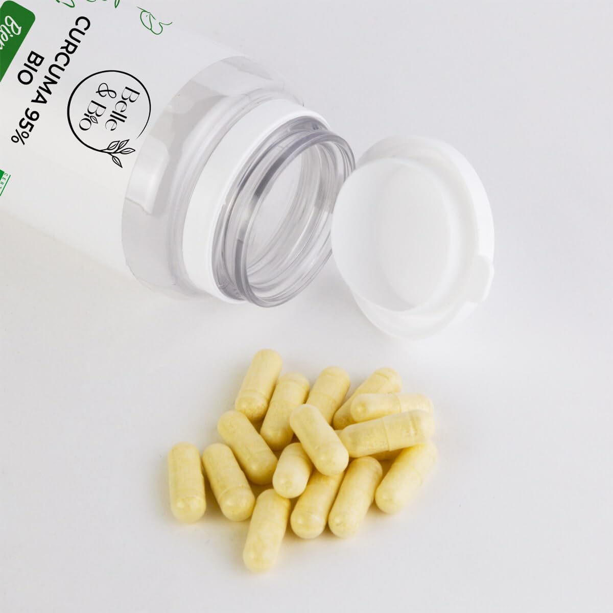 ANTIOXYDANT & ARTICULATION - Curcuma 95% Bio - Dosé en curcuminoïdes et curcumine - Articulation - Pilulier de 90 gélules - Certifié Bio par Ecocert - Fabriqué en France