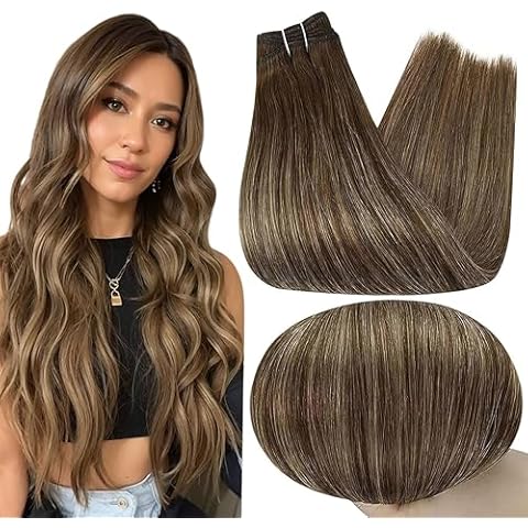 Full Shine Balayage Weft Hair Extensions Cover